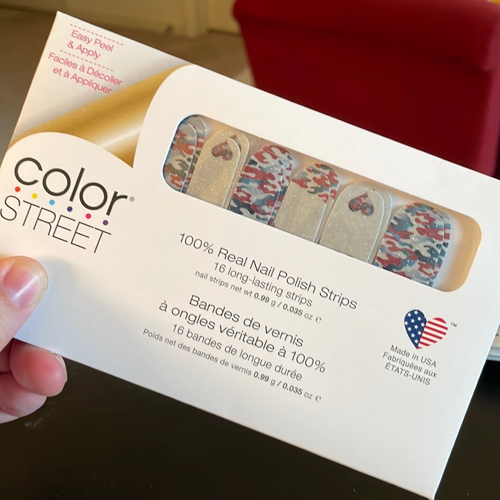 Color Street Nail Polish Strips - Heart of the Hero